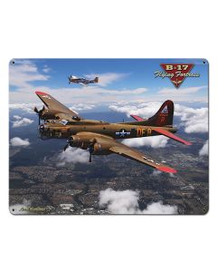 B-17 Flying Fortress, Featured Artists/All American Art by Larry Grossman, Plasma, 24 X 30 Inches