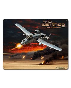A-10 Warthog, Featured Artists/All American Art by Larry Grossman, Satin, 15 X 12 Inches
