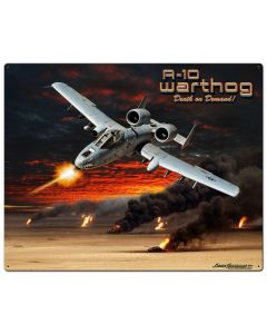 A-10 Warthog, Featured Artists/All American Art by Larry Grossman, Satin, 30 X 24 Inches