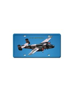 B-25 Mitchell, Aviation, License Plate, 6 X 12 Inches