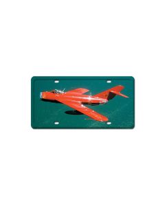 MIG-17, Aviation, License Plate, 6 X 12 Inches