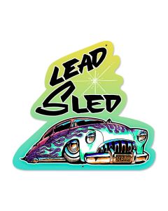 Lead Sled, Automotive, Custom Metal Shape, 17 X 18 Inches