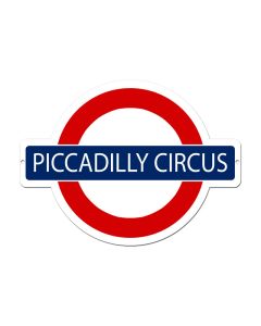 Piccadilly Circus, Other, Custom Metal Shape, 21 X 16 Inches