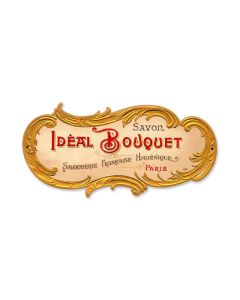 Ideal Bouquet, Home and Garden, Custom Metal Shape, 14 X 7 Inches