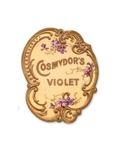 Cosmydors Violet, Home and Garden, Custom Metal Shape, 9 X 11 Inches