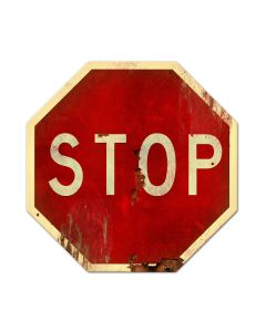 Stop Sign, Street Signs, Custom Metal Shape, 16 X 16 Inches