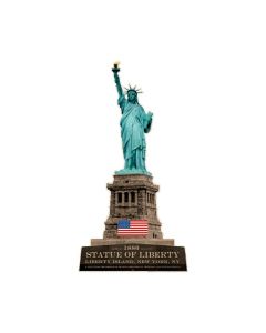 Statue of Liberty, Travel, Custom Metal Shape, 42 X 22 Inches