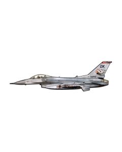 F16 Chief, Allied Military, Custom Metal Shape, 42 X 13 Inches