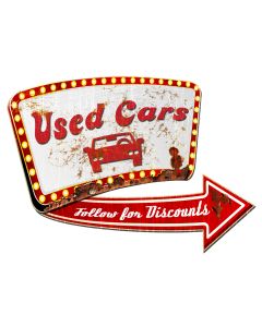 USED CAR SIGN, , , 24 X 24 Inches