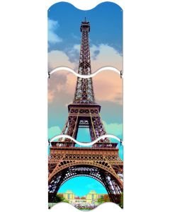 Eiffel Tower, Travel, Triptych, 12 X 36 Inches