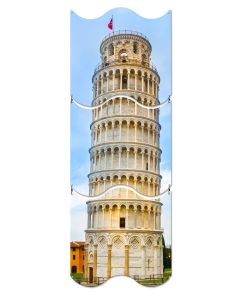 Leaning Tower of Pisa, Travel, Triptych, 12 X 36 Inches