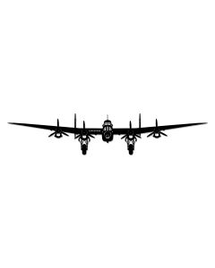 Lancaster Bomber, Military, Plasma, 48 X 9 Inches