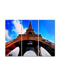 Eiffel Tower Triptych, Triptych, Triptych, 48 X 36 Inches