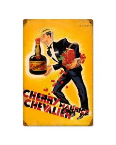 Cherry Brandy, Food and Drink, Vintage Metal Sign, 12 X 18 Inches