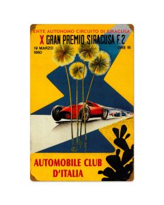 Sircusa Cirsut, Automotive, Vintage Metal Sign, 16 X 24 Inches