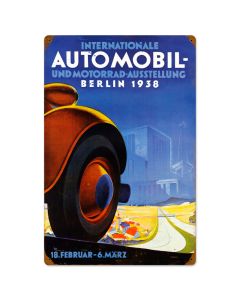 International Auto, Automotive, Vintage Metal Sign, 16 X 24 Inches