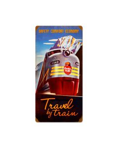 Canadian Pacific, Travel, Vintage Metal Sign, 12 X 24 Inches