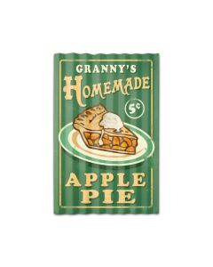 Home Made Pies Corrugated, Food and Drink, Corrugated Rustic Barn Wood Sign, 16 X 24 Inches