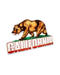California Bear Topper, Travel, Table Topper, 11 X 7 Inches