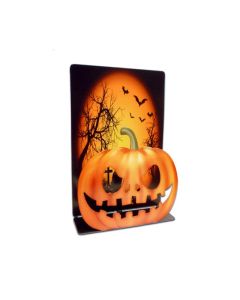 Halloween Pumpkin 3D Topper, Home and Garden, Table Topper, 7 X 9 Inches