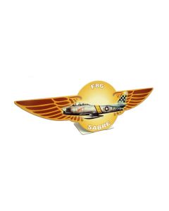 F86 Sabre Topper, Allied Military, Table Topper, 12 X 4 Inches