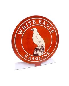 White Eagle Gas Topper, Automotive, Table Topper, 8 X 8 Inches