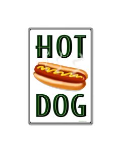 Hot Dogs, Food and Drink, Metal Sign, 12 X 18 Inches