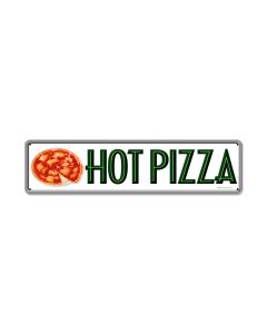 Hot Pizza, Food and Drink, Metal Sign, 20 X 5 Inches