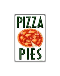 Hot Pizza, Food and Drink, Metal Sign, 12 X 18 Inches
