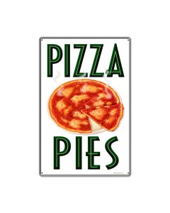 Hot Pizza, Food and Drink, Metal Sign, 16 X 24 Inches