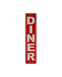 Diner, Food and Drink, Vintage Metal Sign, 6 X 28 Inches