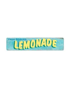 Lemonade, Food and Drink, Metal Sign, 28 X 6 Inches