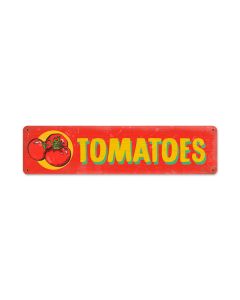 Tomatoes, Food and Drink, Metal Sign, 20 X 5 Inches