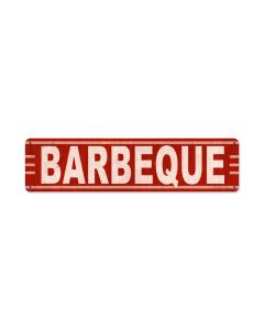 Barbeque, Food and Drink, Metal Sign, 20 X 5 Inches