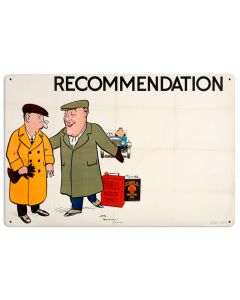 Recommendation Bateman, Licensed Products/Shell, Metal Sign, 24 X 16 Inches