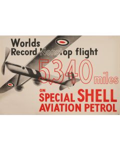 World Record Non Stop, Licensed Products/Shell, Metal Sign, 24 X 16 Inches