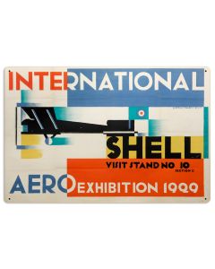 International Exhibition, Licensed Products/Shell, Metal Sign, 24 X 16 Inches