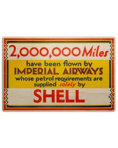 Imperial Airways Gas, Licensed Products/Shell, Metal Sign, 24 X 16 Inches