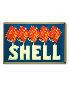 Shell Liquid Text, Featured Artists/Shell, Satin, 12 X 18 Inches