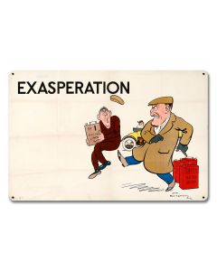 Exasperation Bateman Shell, Featured Artists/Shell, Satin, 18 X 12 Inches