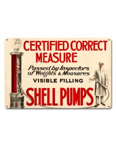Certified Correct Measure, Featured Artists/Shell, Satin, 12 X 18 Inches