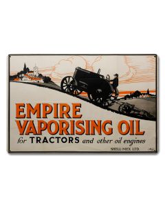 Empire Vaporizing Oil, Featured Artists/Shell, Satin, 12 X 18 Inches