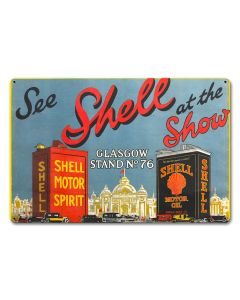 Shell Show Glasgow, Featured Artists/Shell, Satin, 12 X 18 Inches