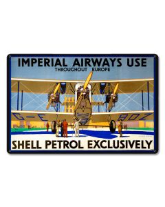Imperial Airways Petrol, Featured Artists/Shell, Satin, 18 X 12 Inches