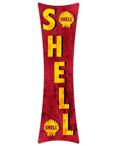 Shell Letters Grunge, Featured Artists/Shell, Bowtie, 8 X 27 Inches