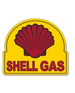 Shell Gas Square Oval, Featured Artists/Shell, Plasma, 22 X 18 Inches
