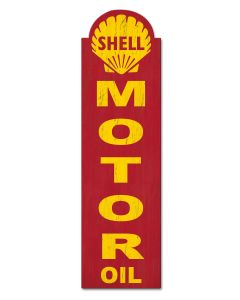 Shell Motor Oil Grunge, Featured Artists/Shell, Plasma, 8 X 30 Inches