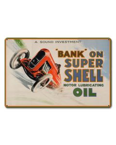 Bank On Super Shell, Featured Artists/Shell, Satin, 18 X 12 Inches