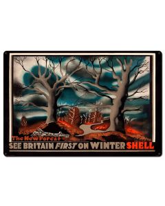 See Britain First on Winter Shell, Featured Artists/Shell, Satin, 36 X 24 Inches