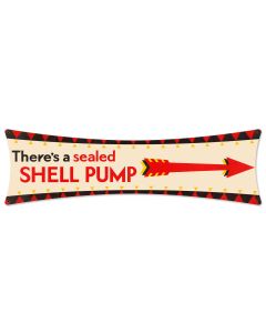 Shell There Seal Shell Pump, Featured Artists/Shell, Bowtie, 27 X 8 Inches